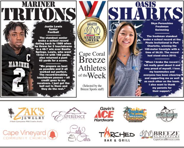 UPDATED: Athletes of the Week: 9/30/23